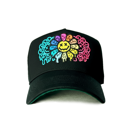 Rainbow Flowers Snapback